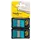 Indextabs Post-it 680 25.4x43.2mm duopack blauw 2x 50 tabs