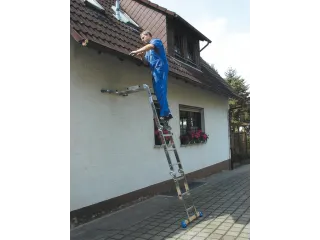 multifunctionele vouwladder,4x3,sporten,balk L 3,55m,aluminium - 8