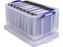 Really Useful Boxes Opbergdoos 64 Liter Transparant