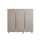 Geluiddempende scheidingswandset,HxBxD 1680x1830x350mm,hoek 90°
