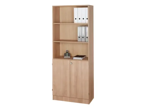 combikast,HxBxD 2004x800x420mm,3 OH,dubbele vleugeldeur,3xhouten vloer