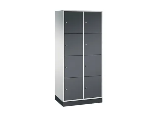 grootvolume-lockersysteem,RAL 7035/RAL 7021,HxBxD 1950x820x500mm