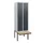 locker met bank,HxBxD 1950x600x815mm,2vak,vak B 300mm,cil.-slot