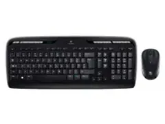 OUTLET Toetsenbord- en muisset Logitech MK330 draadloos QWERTY zwart