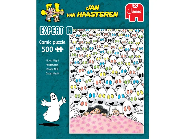 Puzzel Jan van Haasteren Expert 6 Welterusten 500 stukjes