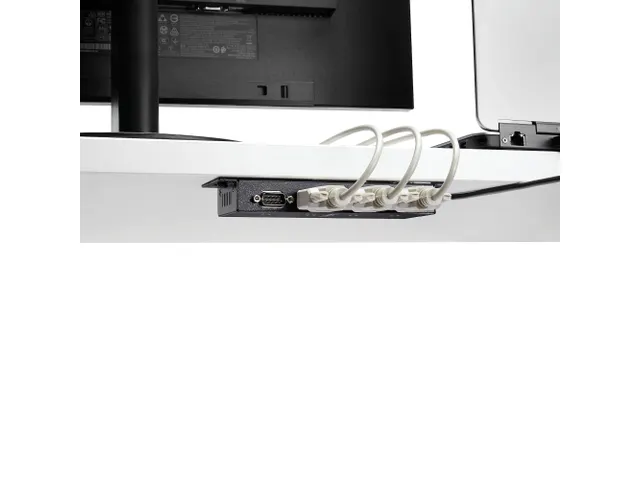 4-poort USB naar DB9 RS232 seriële adapter hub