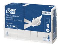 Tork 129089 Xpress Flush Multifold Handdoek 2-Laags Wit H2 Advanced