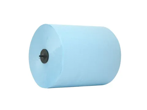 Papieren handdoeken Rol Matic 2-laags blauw 6 x 130 meter