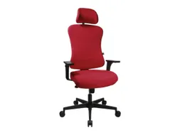 Topstar Bureaustoel Art Comfort met hoofdsteun Rood