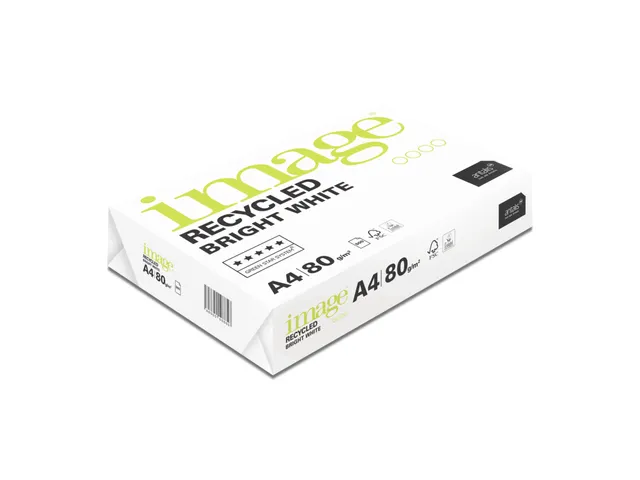 Image Recycled Kopieerpapier A4 80 Gram Bright White Voordeelbundel