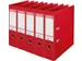 Classeur à levier Esselte Power N°1 PP 75mm rouge 5 pièces