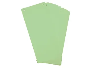 Tabstroken horiz180g perfo 105X240 groen - 1