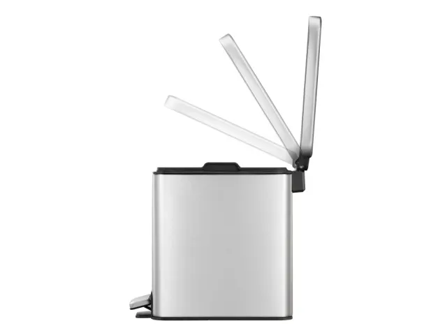 Stella Slim pedaalemmer 6 liter Mat RVS