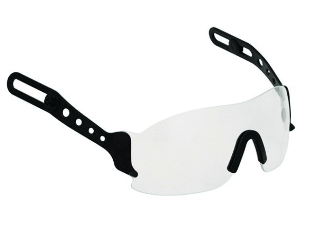 Veiligheidsbril Evospec Zwart Polycarbonaat Blank | VeiligheidsbrillenOnline.be