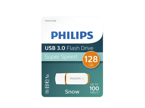 USB stick 3.0 Philips Snow USB-A 128GB oranje