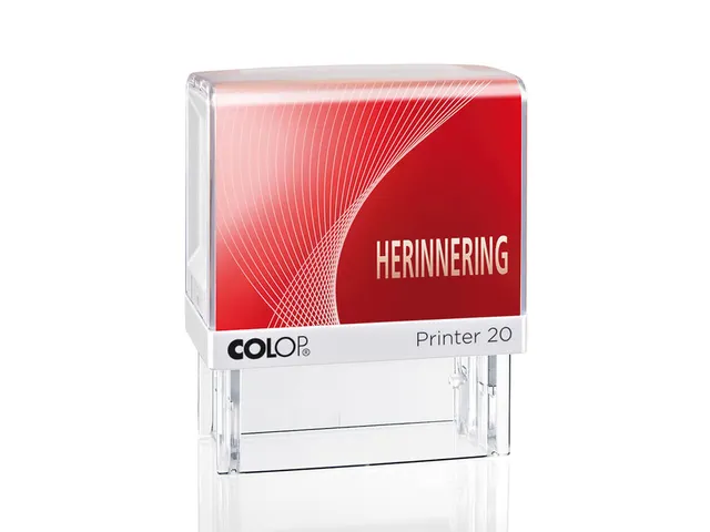 Tekststempel Colop Printer 20/L herinnering