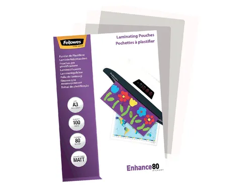 Lamineerhoes Fellowes A3 Mat 80 Micron