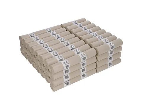 Afvalzak Cleaninq 65/25x140cm LDPE T70 240L Transparant Voordeelbundel