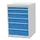 ladekast,HxBxD 1019x705x736mm,6lade(n),volledig uittrekbaar