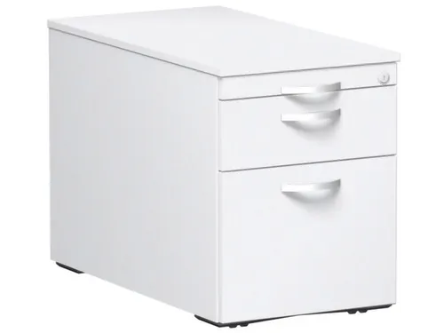 mobiel ladeblok,HxBxD 570x430x800mm,2lade(n),1hangmappenframes,wit