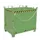 klapbodemcontainer,HxLxB 1160x800x1200mm,0,75m³,hijsogen,vorksloffen