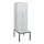 locker met bank,HxBxD 1950x600x815mm,2vak,vak B 300mm,cil.-slot