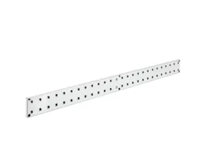 zijrail geperforeerde plaat,HxBxD 76,2x990x13mm,staal,RAL7035 - 3