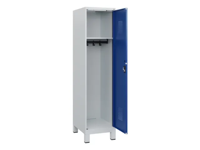 schoollocker,HxBxD 1630x400x500mm,1vak,vak B 400mm,cil.-slot,voeten