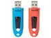 Sandisk ULTRA USB 3.0 USB Stick 32GB Duo Pack Blauw/rood
