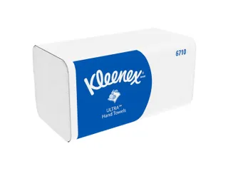 Kleenex 6710 handdoek Ultra I-vouw 3-laags wit - 3