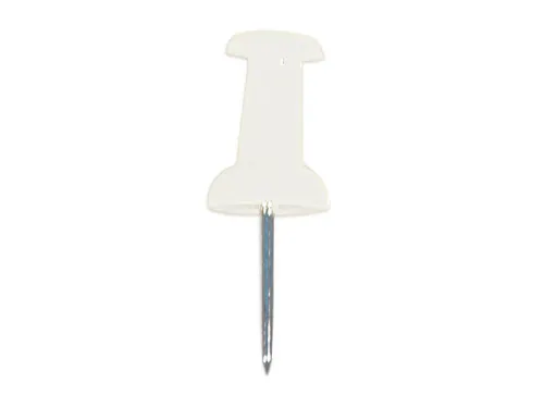 Pushpins Alco doosje a 40 stuks wit