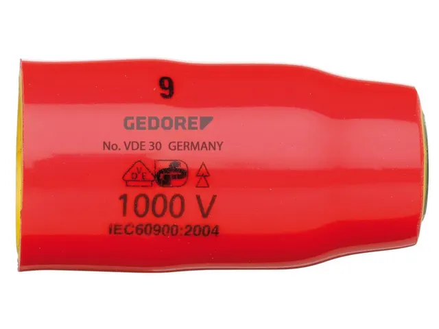 VDE 30 15 VDE dopsleutelbit 3/8 inch zeskant 15mm