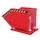 Kiepbak Staalplaat 910x840x1390mm Inh. 0.60m³ 300kg Rood