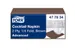 Tork 477834 Cocktailservet Advanced Bruin 24x24cm