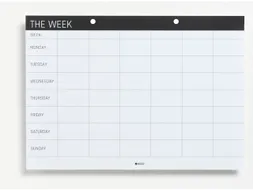 Weekplanner Engels Naga A4 52 Vel