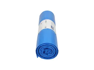 Hynex Afvalzak LDPE Gerecycled T80 240 Liter Blauw 65+50x135cm 10st - 11