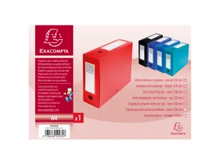 Klasseerdoos PP opaa k rug 100mm rood - 3