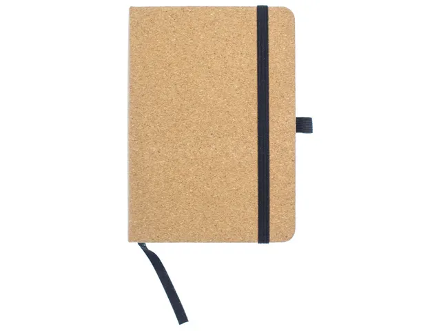 Carnet de notes Kangaro A6 liège ligné 96 feuille 80 gr blanc crème