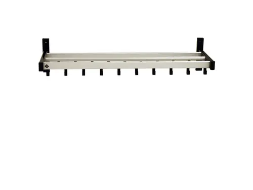 Pro-line Wandgarderobe 19 Haken grijs zwart
