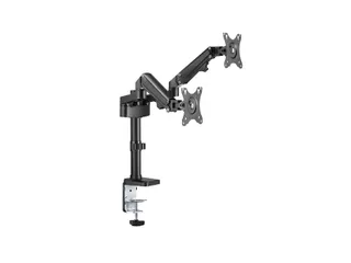 Monitorarm Neomounts DS70-750BL2 zwart 2 scherm 17-27 inch - 4
