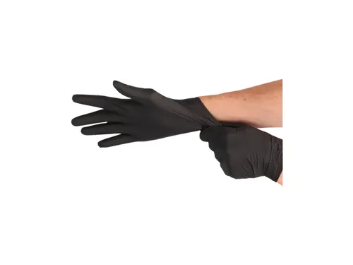 Handschoen CMT XL (9-10) soft nitril ongepoederd zwart 100 stuks