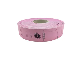 BST Detecteerbare Loop Tags hittebestendig 48x279mm Roze 500 stuks - 1
