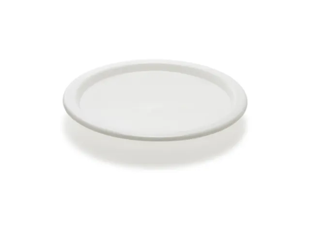 oplegdeksel,HDPE,v. ton inhoud 200l,H 70mm,naturel wit