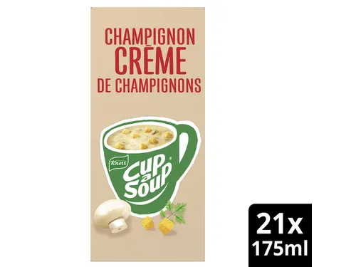 Cup a Soup Knorr champignon creme Soep 175ml