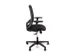 Bureaustoel EN1335 Linea Grace 01 zwart/zwart met 1D armleuning