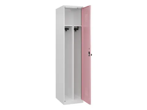 locker voor scheiding van kleding,HxBxD 1850x400x500mm,1vak