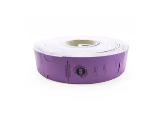 BST Detecteerbare Loop Tags hittebestendig 48x279mm Paars 500 stuks - 1