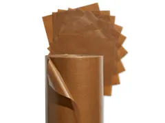 Verpakkingspapier Kraft Met Wax 1000mmx632mtr 95g/m2 Bruin Rol