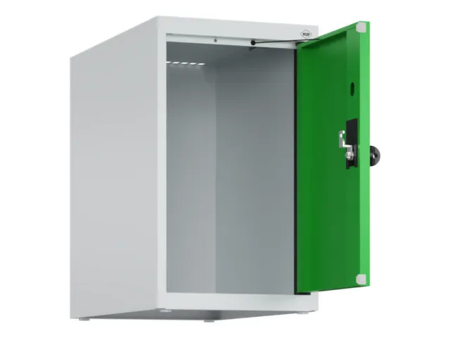 opzetkast,v. locker,1vak.,vak B 300mm,HxBxD 500x300x500mm,draaigrendel