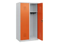 schoollocker,HxBxD 1530x800x500mm,2vak,vak B 400mm,cil.-slot